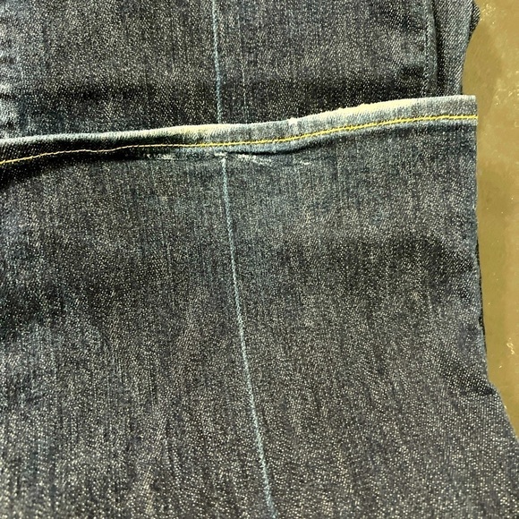 7 For All Mankind Kimmie Bootcut Jeans Size 28 Dark Wash Business Casual EUC - Picture 12 of 14